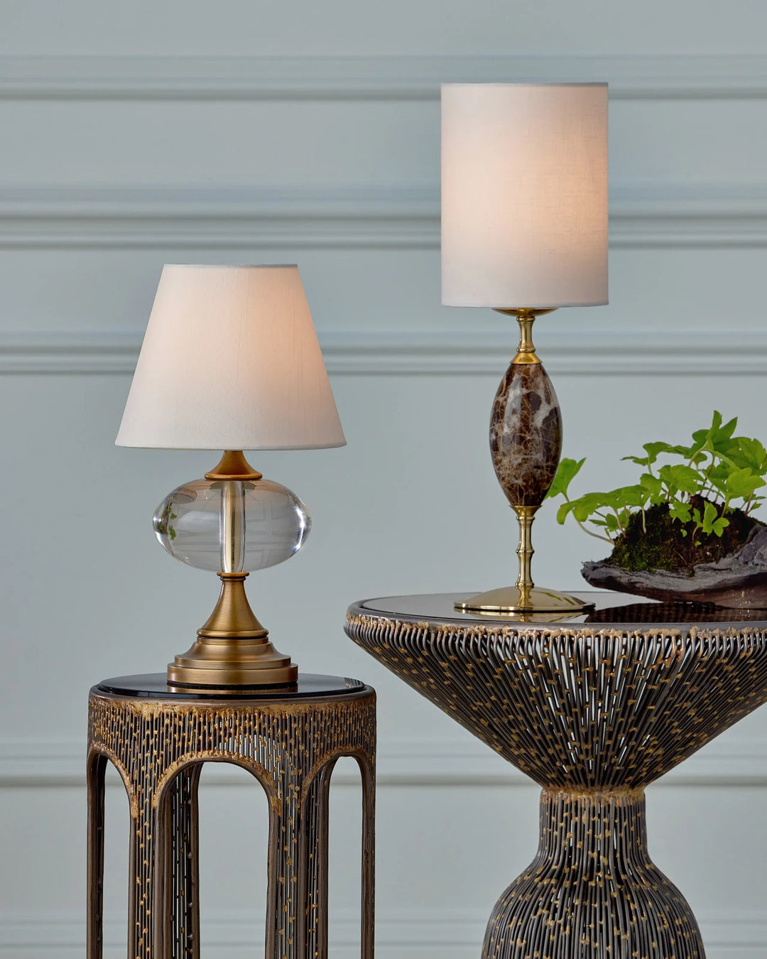 Marche Brown Cordless Lamp