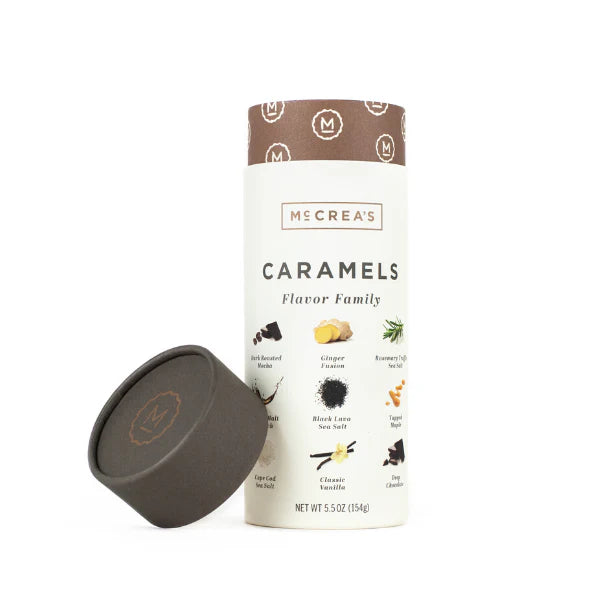 McCrea’s Caramels – 5.5 oz Tube (Approx. 19 Pieces)