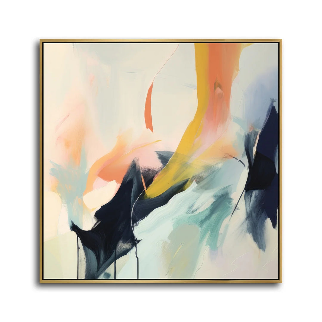 Daybreak Drift - Mixed Media on Canvas