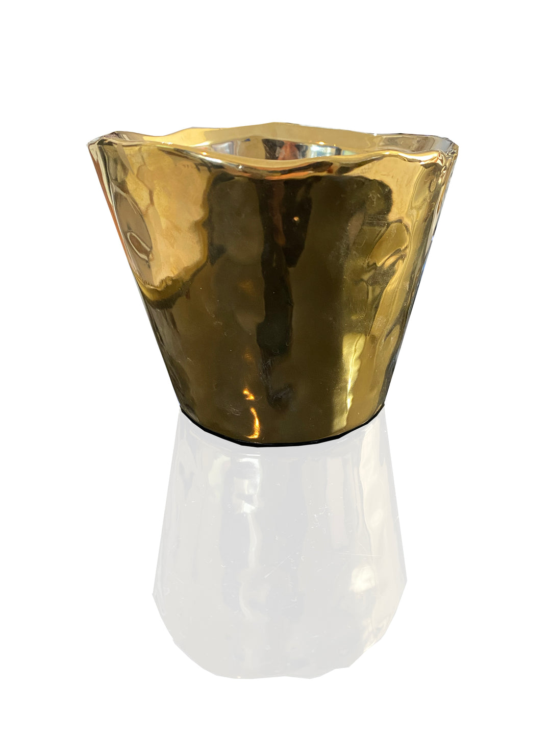 Golden Cache Pot