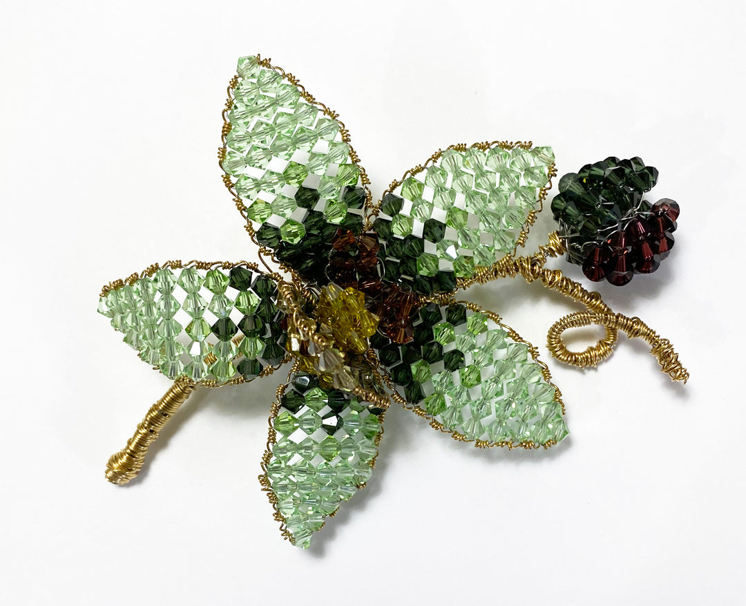 Classic Orchid Brooch