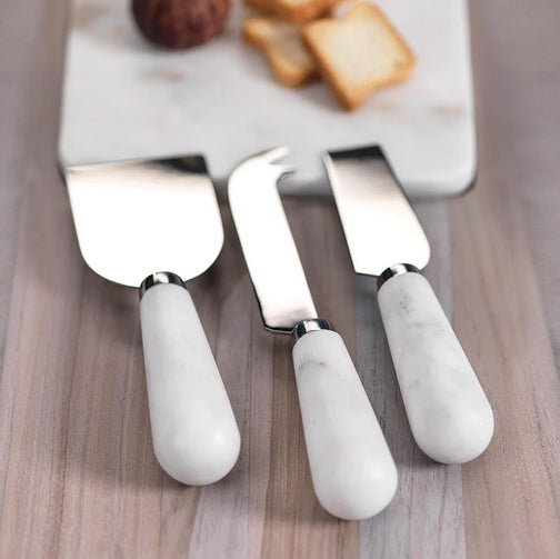 Marble Cheese Knives SET/3