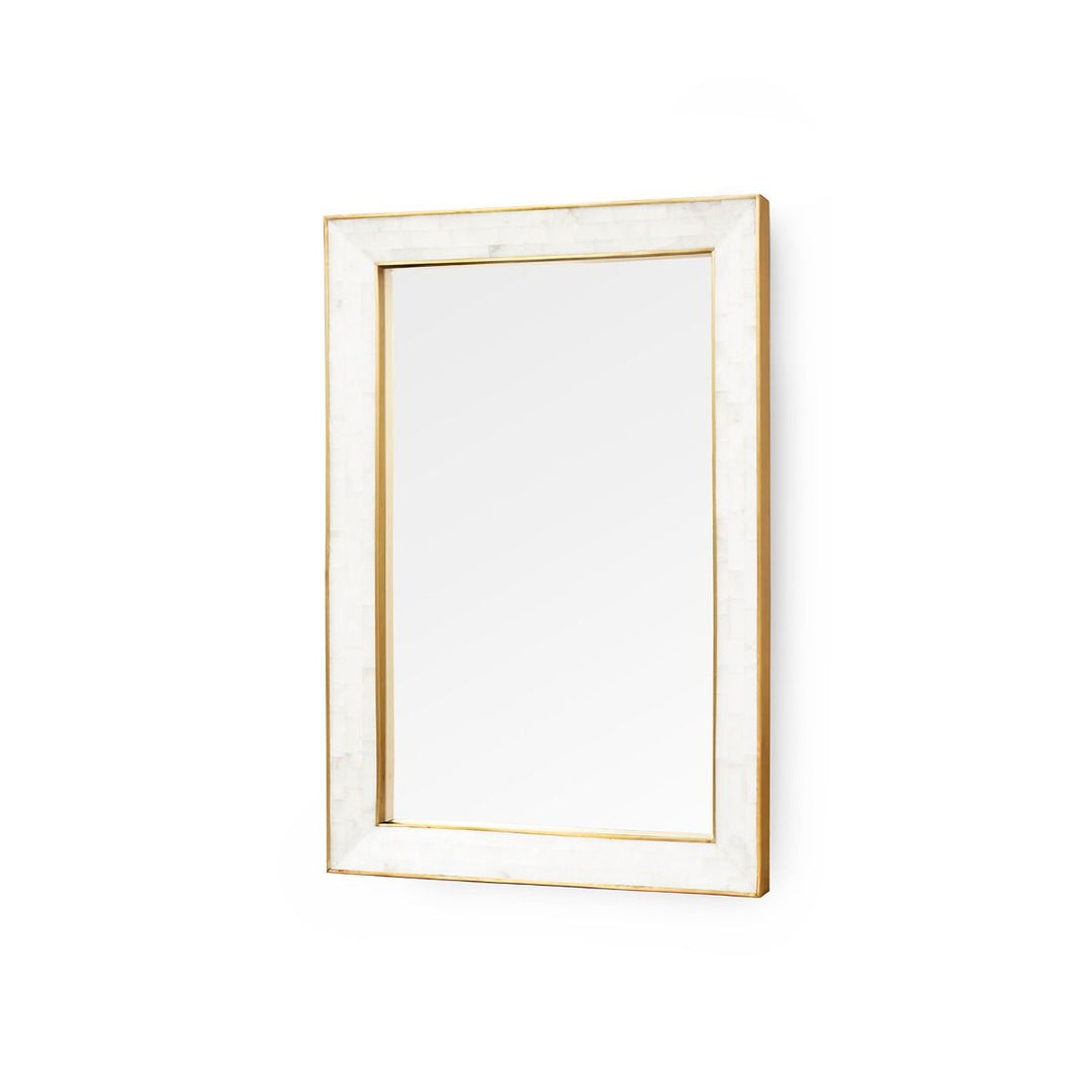 Alabaster Mirror