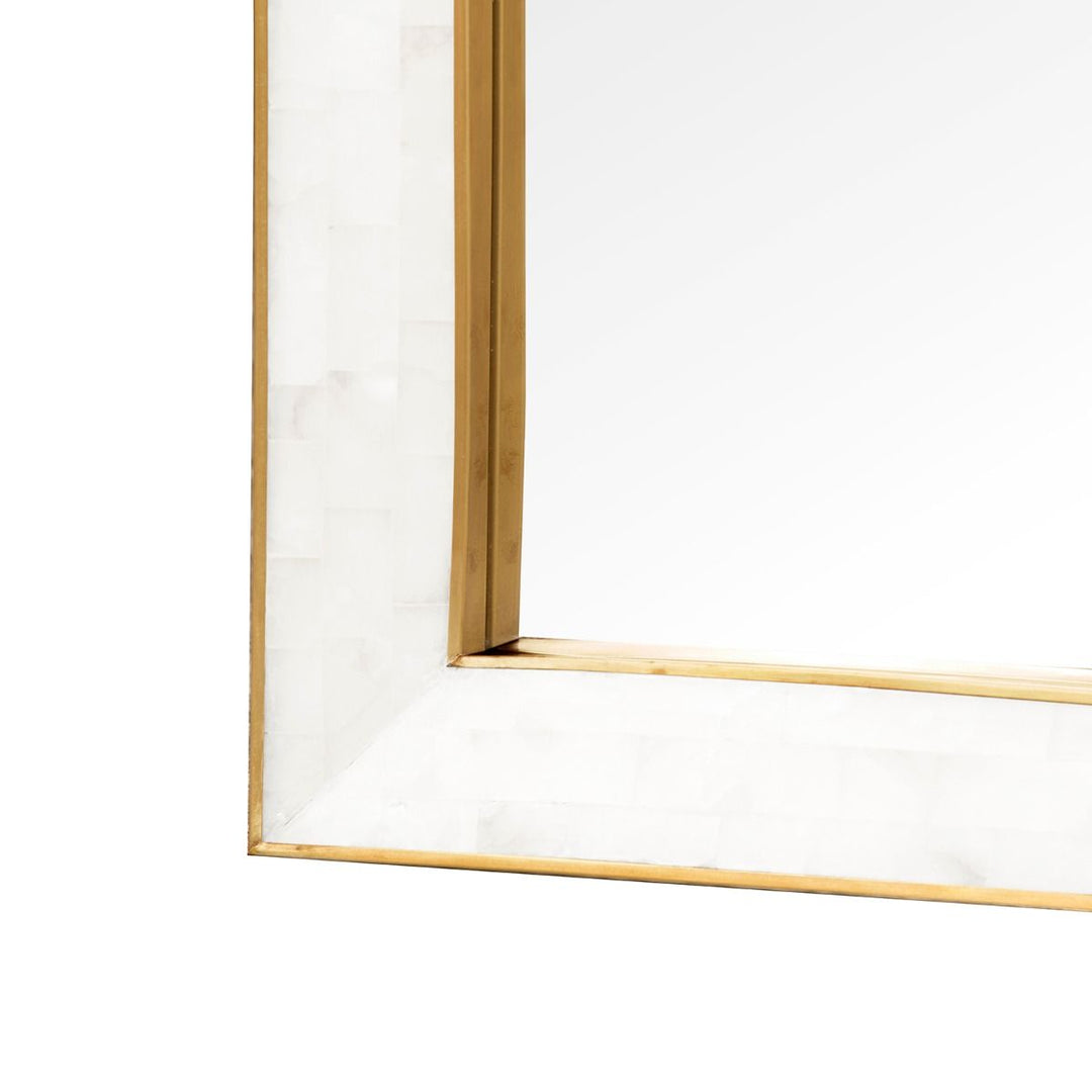 Alabaster Mirror