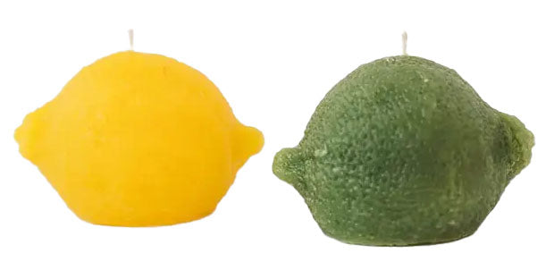 Beeswax Lemon or Lime Candle