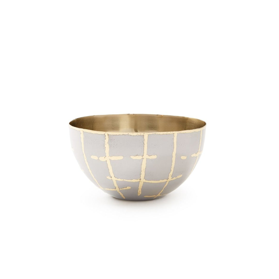 Silver + Brass Bowl