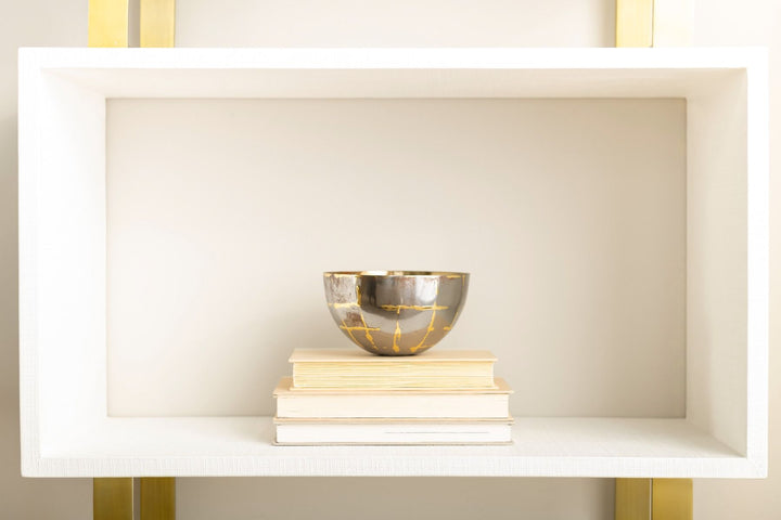 Silver + Brass Bowl