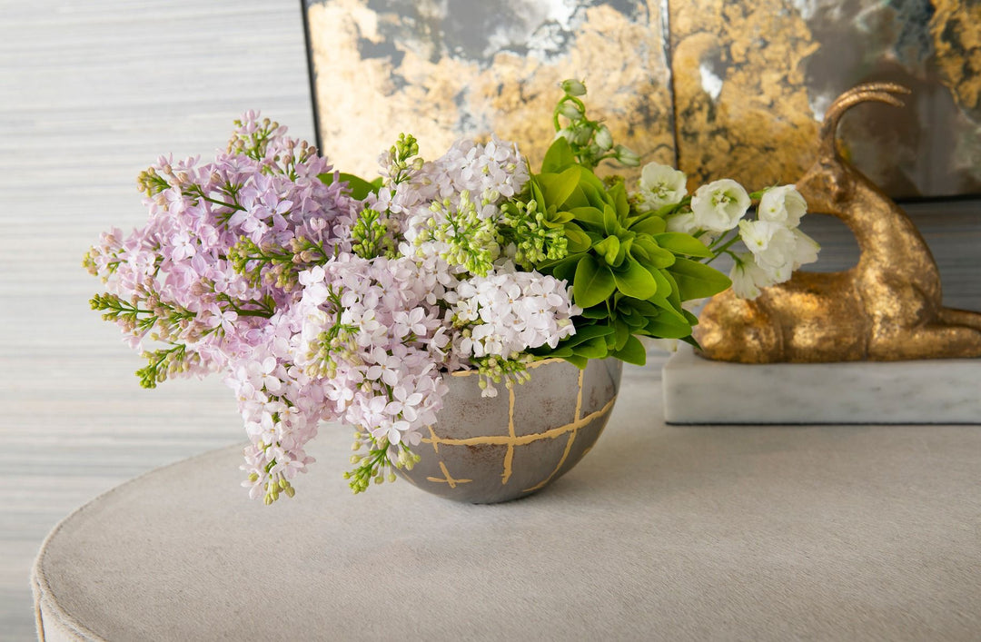 Silver + Brass Bowl