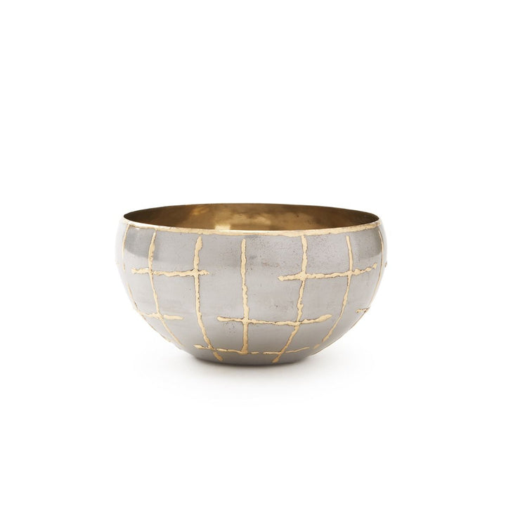 Silver + Brass Bowl