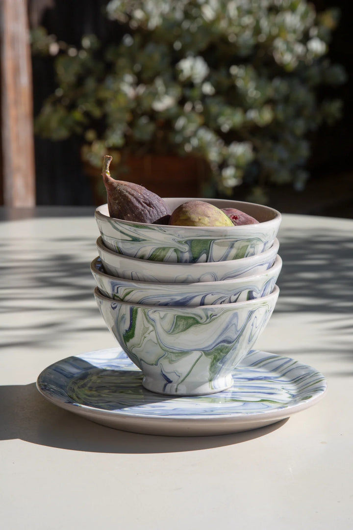 Marbled Bowls - Set/4