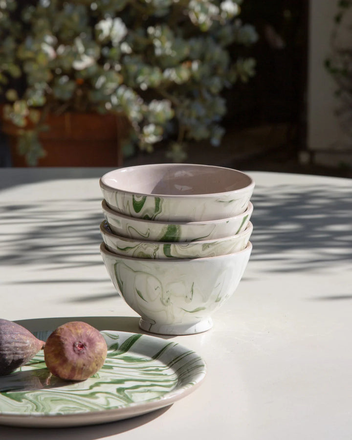 Marbled Bowls - Set/4