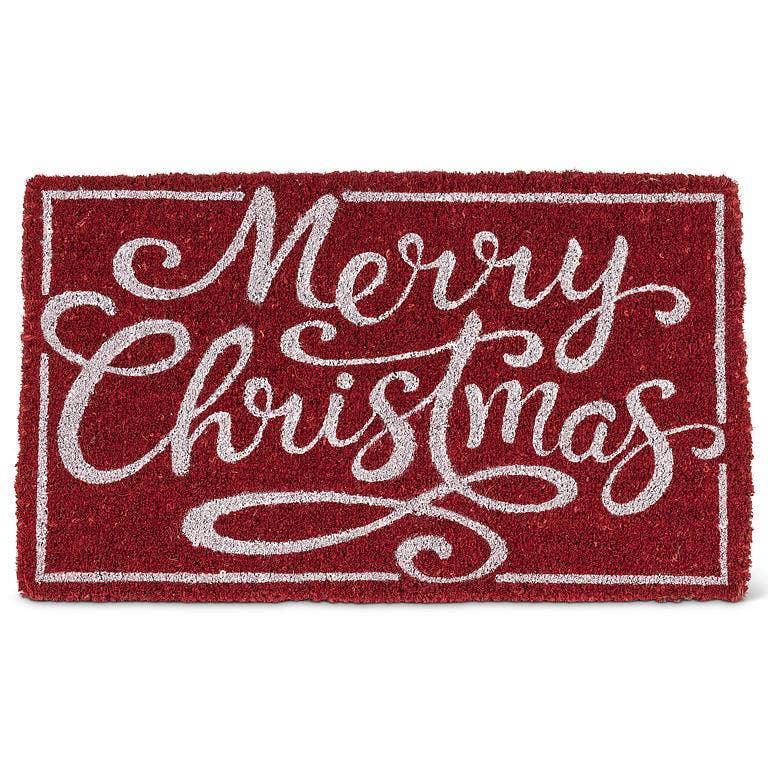 "Merry Christmas" Coir Doormat