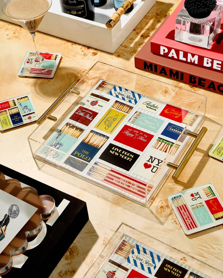 New York Matchbook Tray