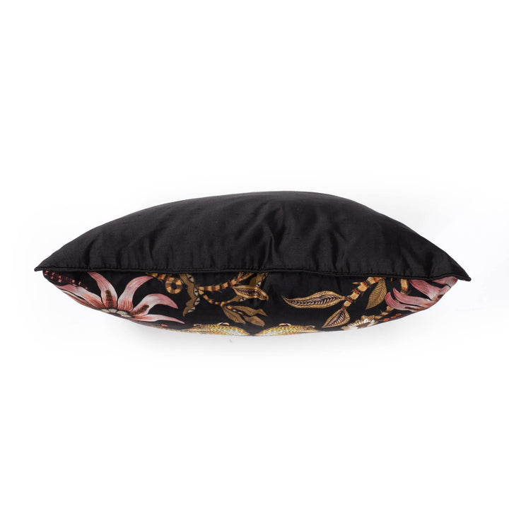 Ardmore Silk Pillow - Lovebird Leopard