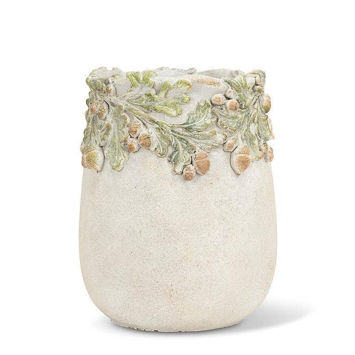 Oak Leaves & Acorns Vase / Wine Cooler