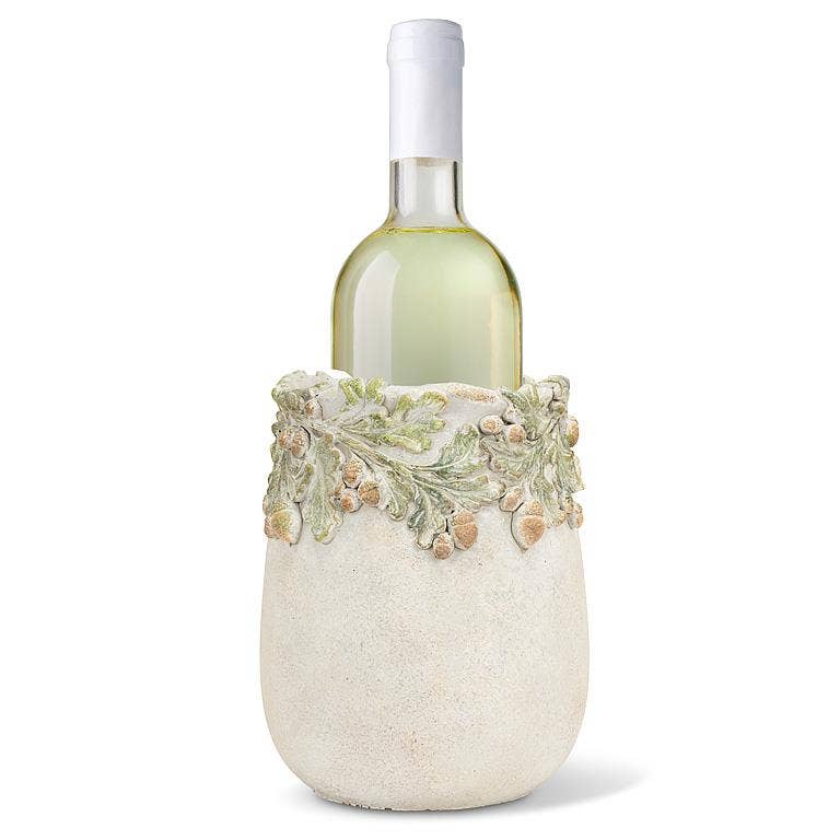Oak Leaves & Acorns Vase / Wine Cooler