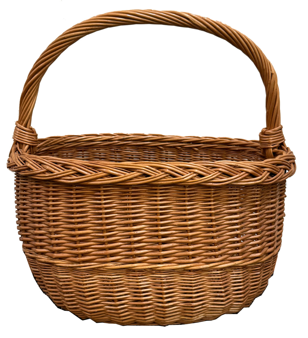 Rustic Mid-20th Century Market Basket