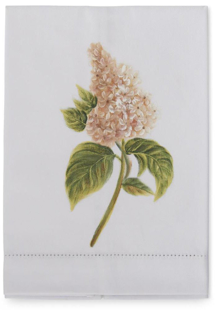 Hand-Painted Cotton Guest Towels