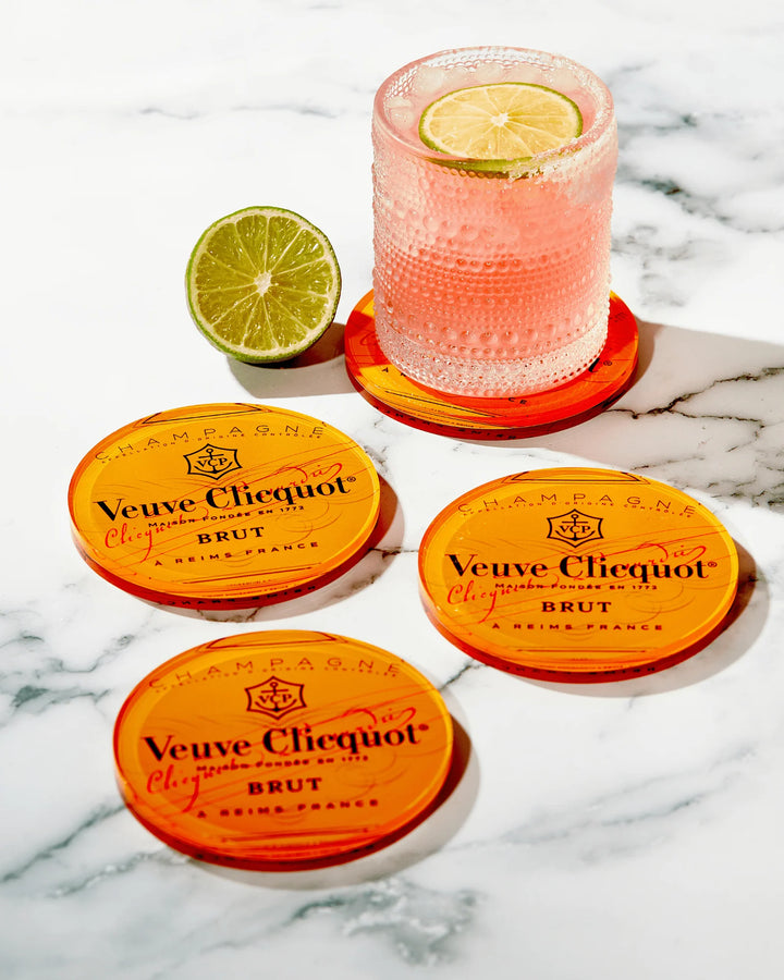 Pop the Bubbly Coasters Set/4