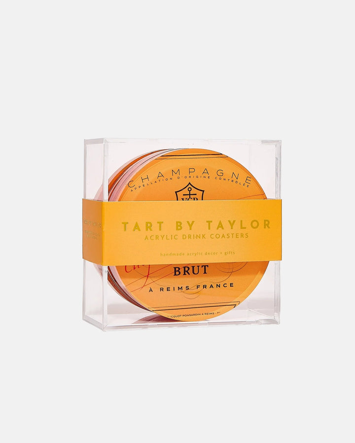 Pop the Bubbly Coasters Set/4