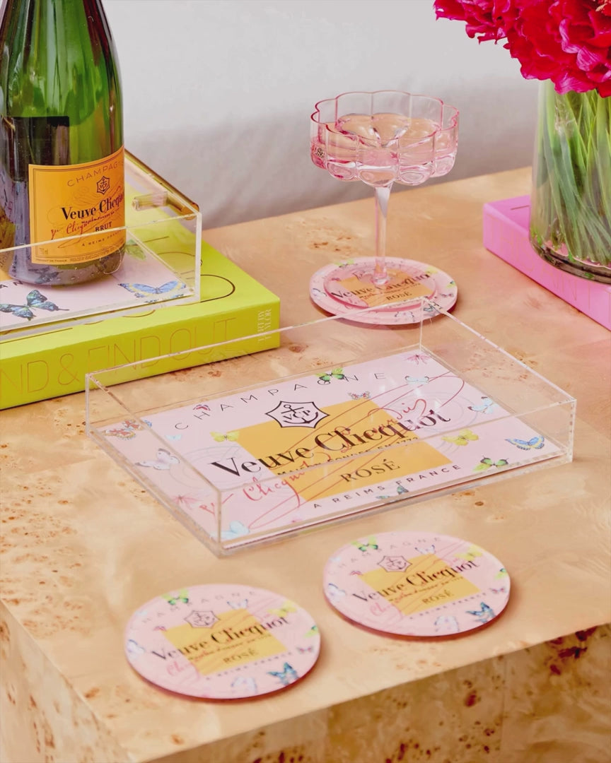 Rose Butterfly Small Tray