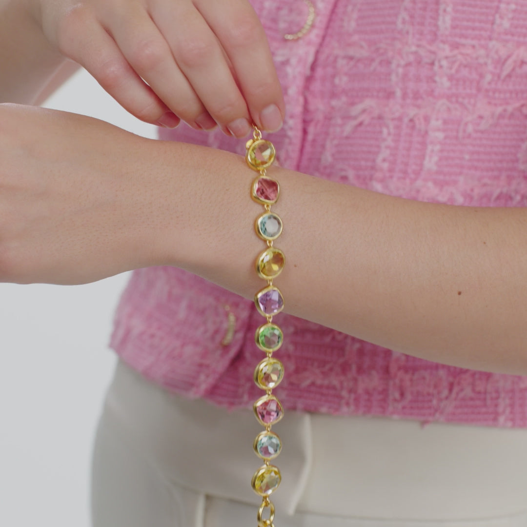 Kaleidoscope Tennis Bracelet