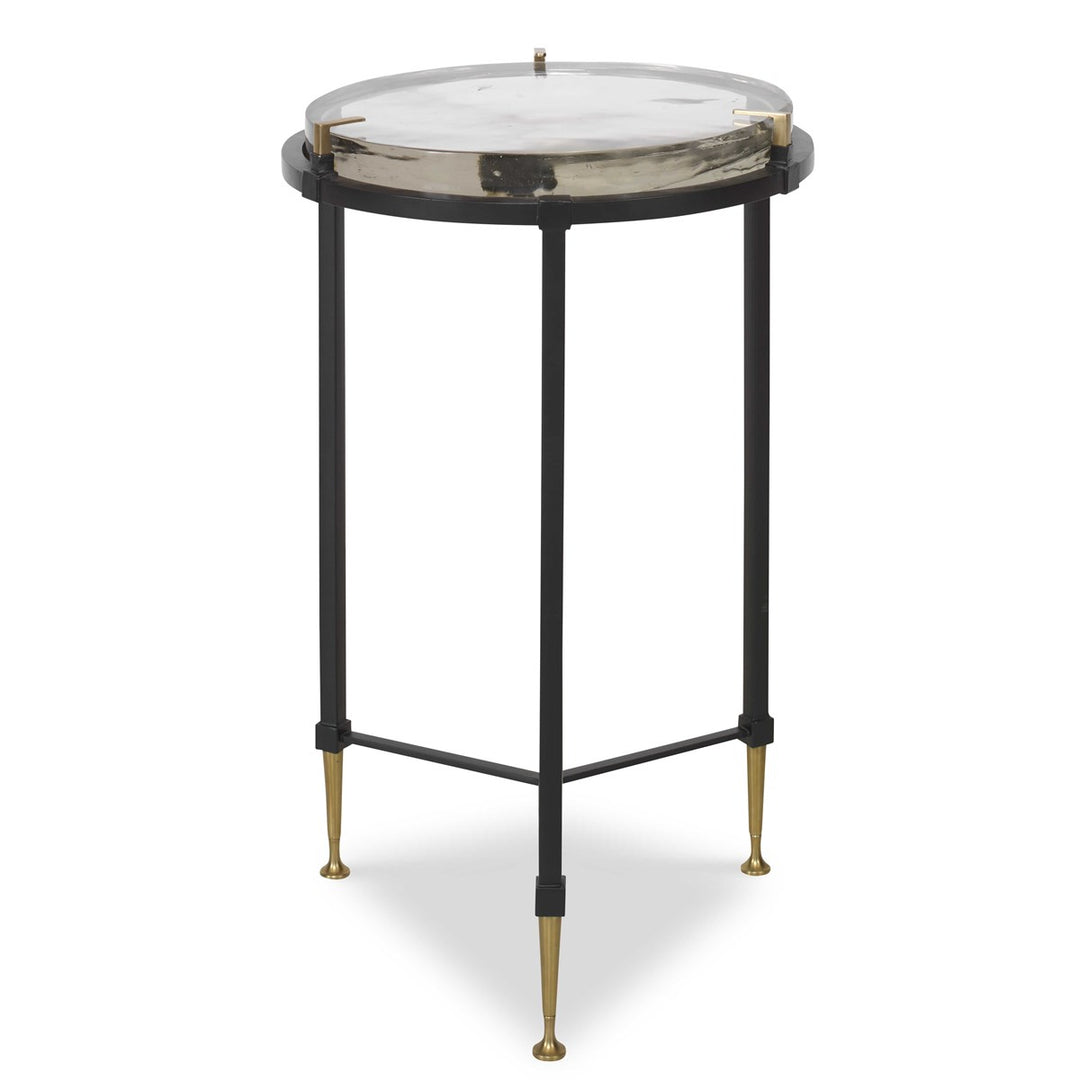 Ice Block Accent Table Round