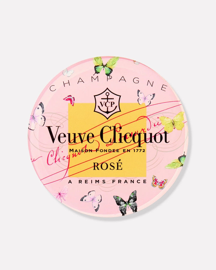 Rose Butterfly Coasters - Set/4