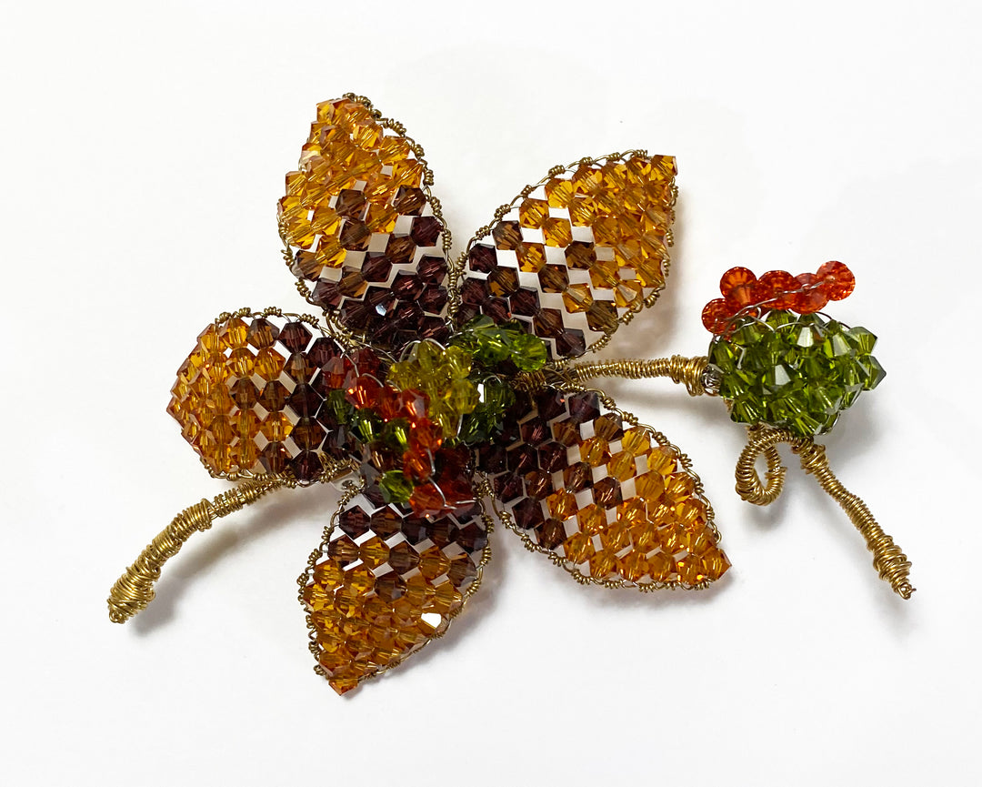 Classic Orchid Brooch