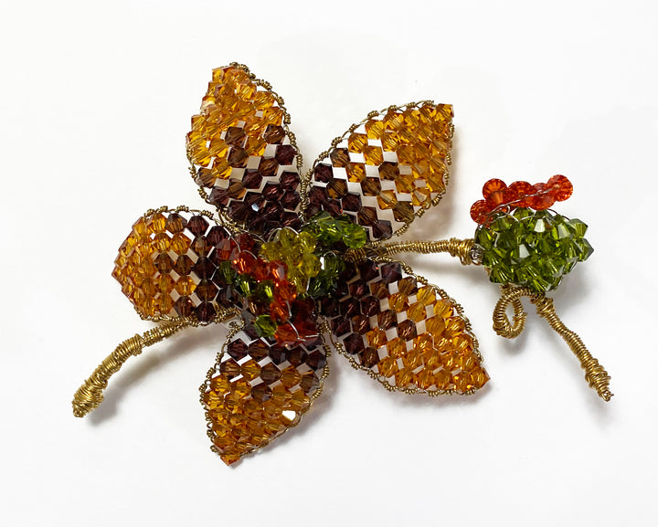 Classic Orchid Brooch