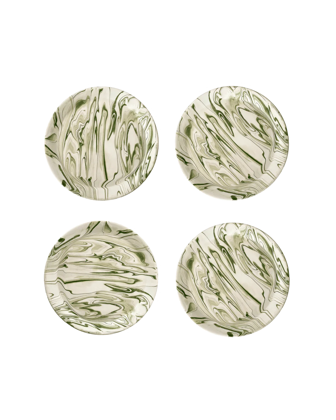 Marbled Salad Plate - Set/4