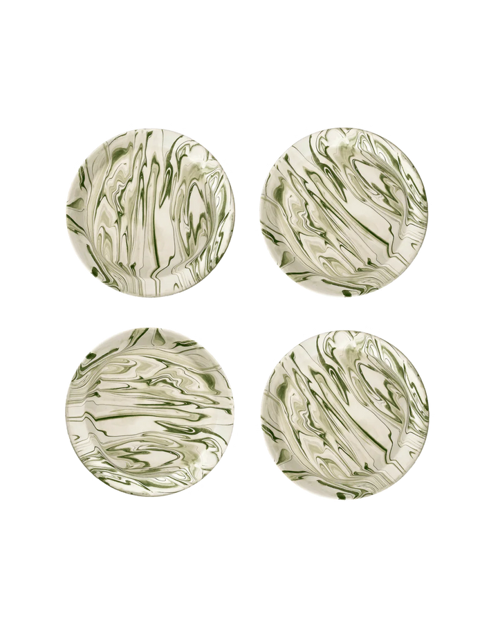 Marbled Salad Plate - Set/4
