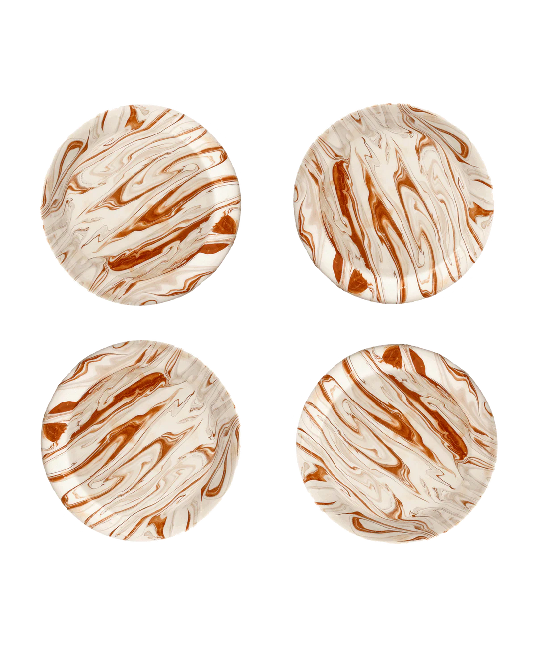 Marbled Salad Plate - Set/4