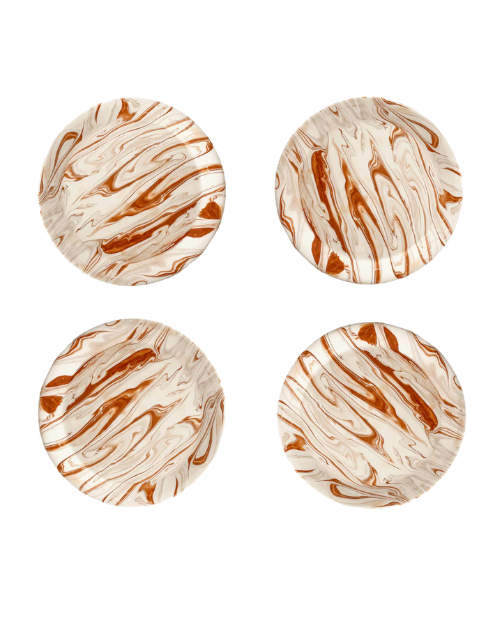 Marbled Salad Plate - Set/4