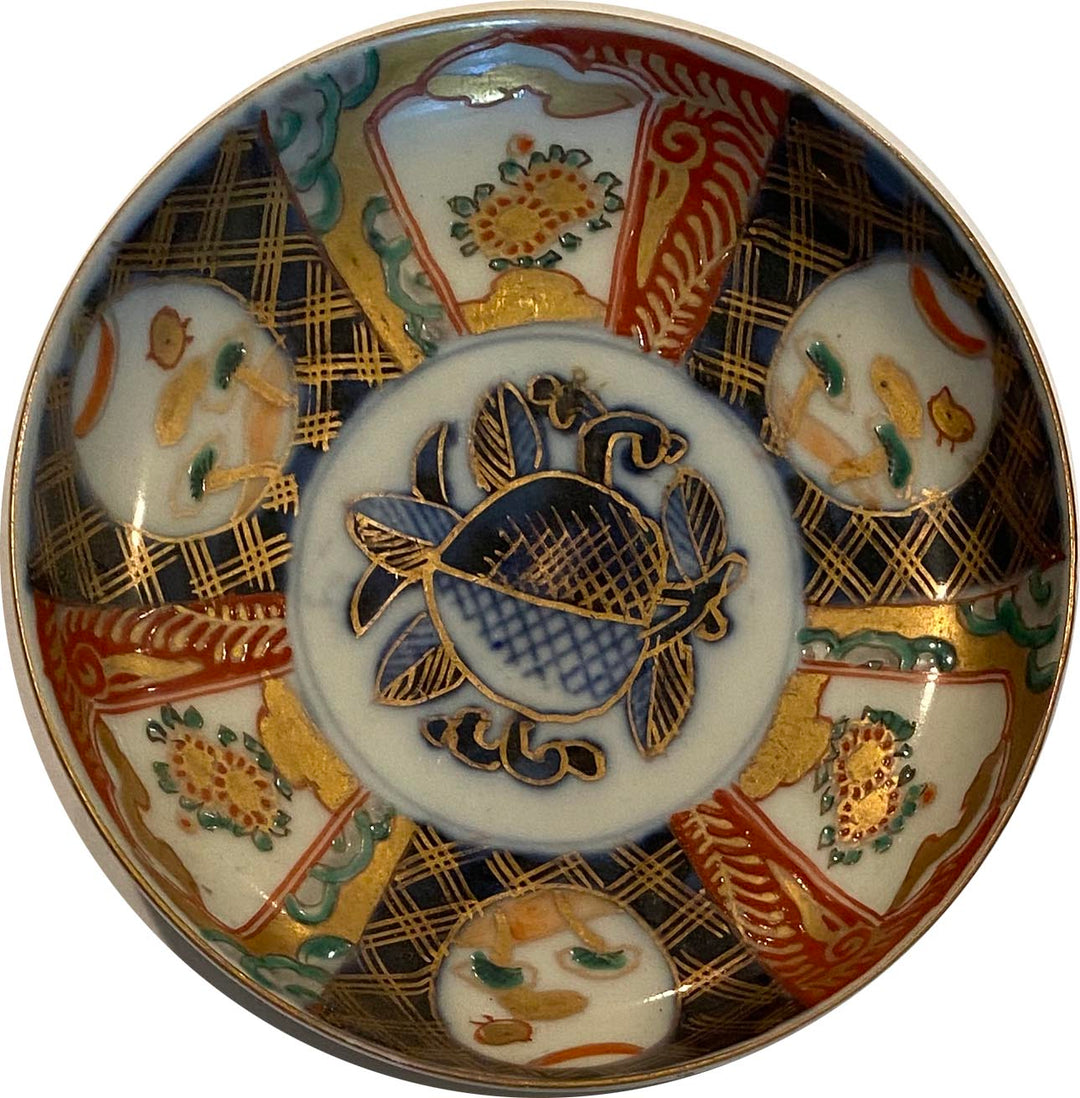 Antique Imari Trinket Small Dish