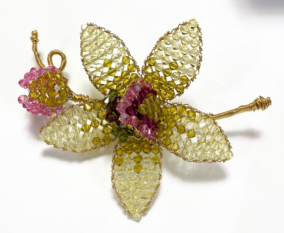 Classic Orchid Brooch