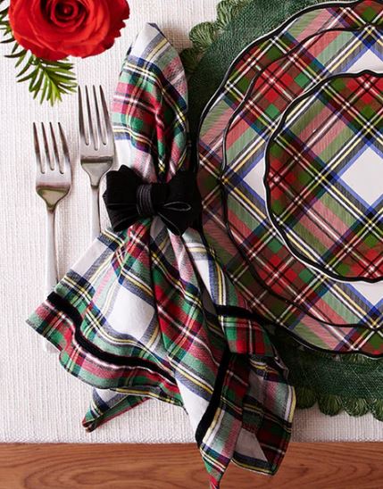 Stewart Tartan Napkin, Set of 2