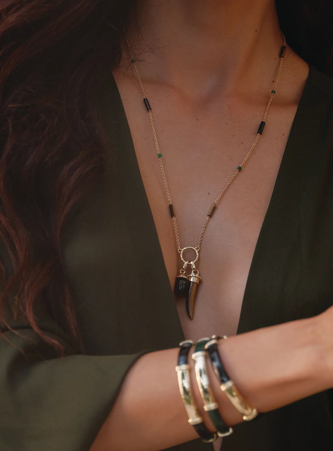 Forza Long Chain Necklace