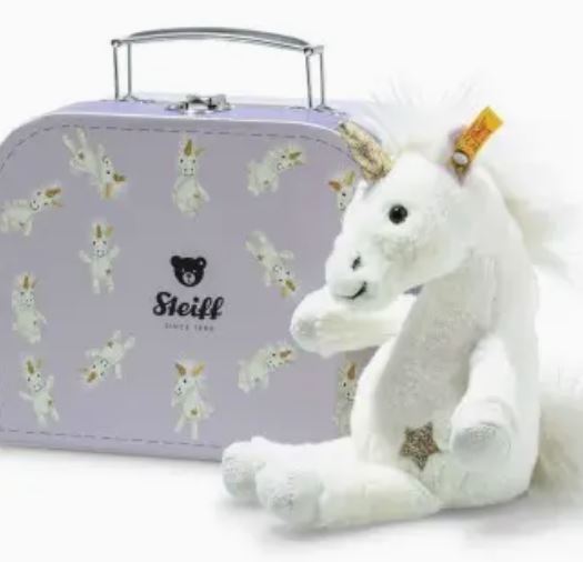 Unica Dangling Plush Toy Unicorn in Suitcase