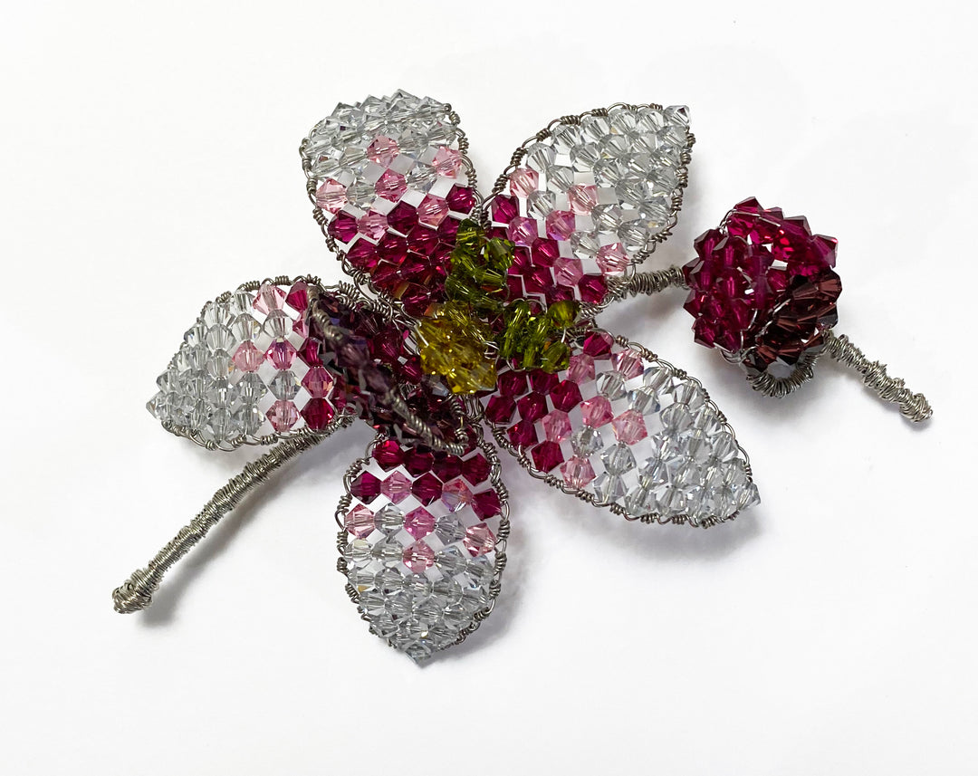 Classic Orchid Brooch