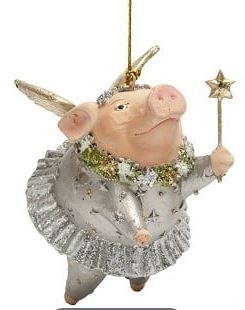 Wishing Pig Ornament